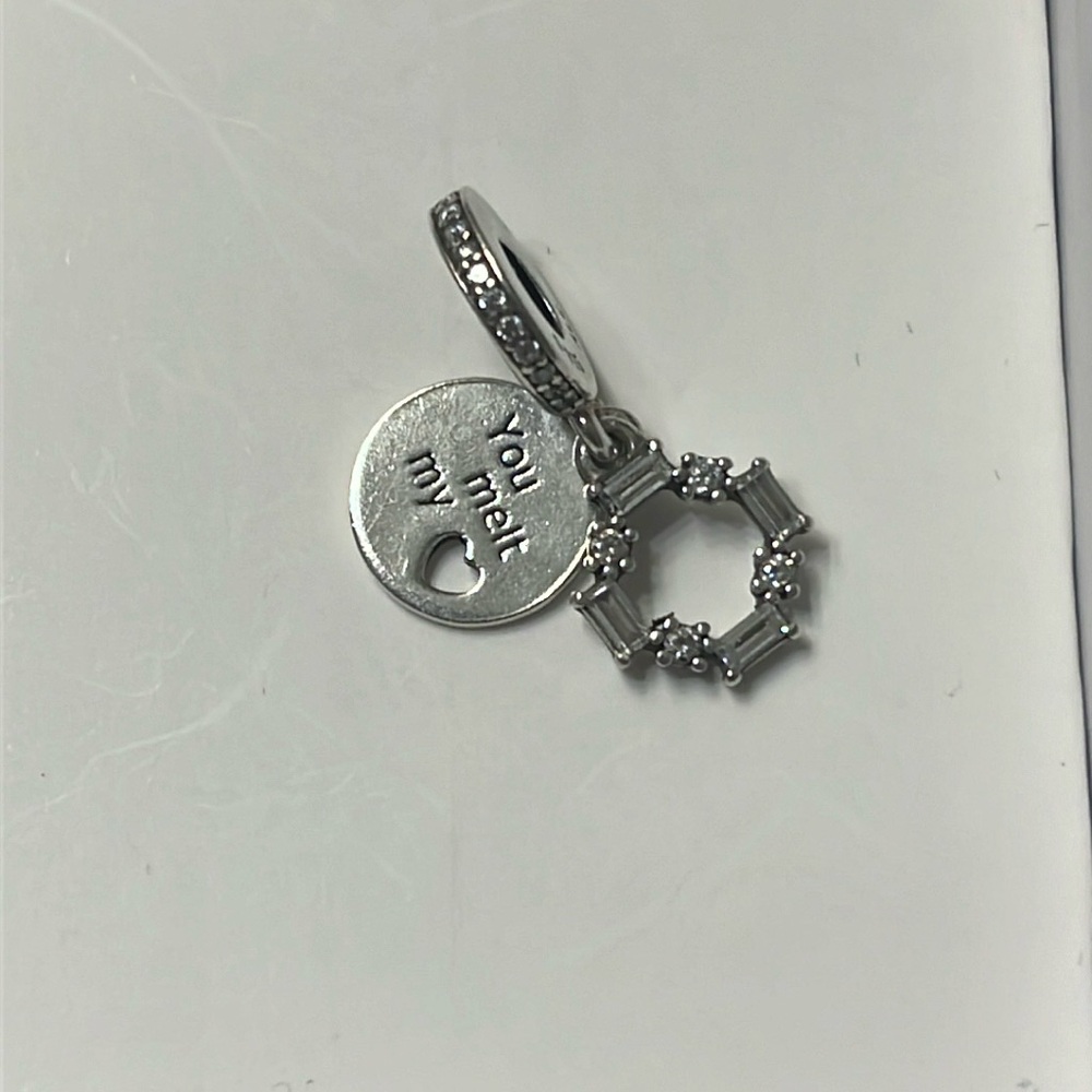 Pandora You Melt My Heart Snowflake Charm